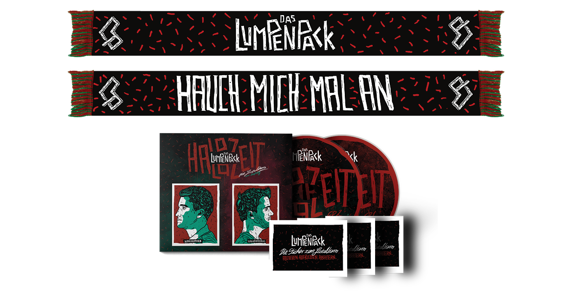 CD + Schal, Halbzeit