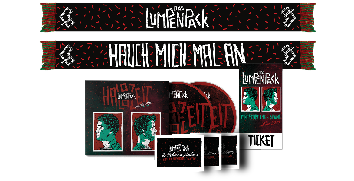 CD + Ticket + Schal, Halbzeit
