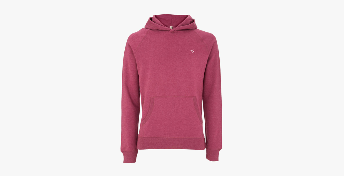 Hoodie Logo beere, beerenfarbend - unisex