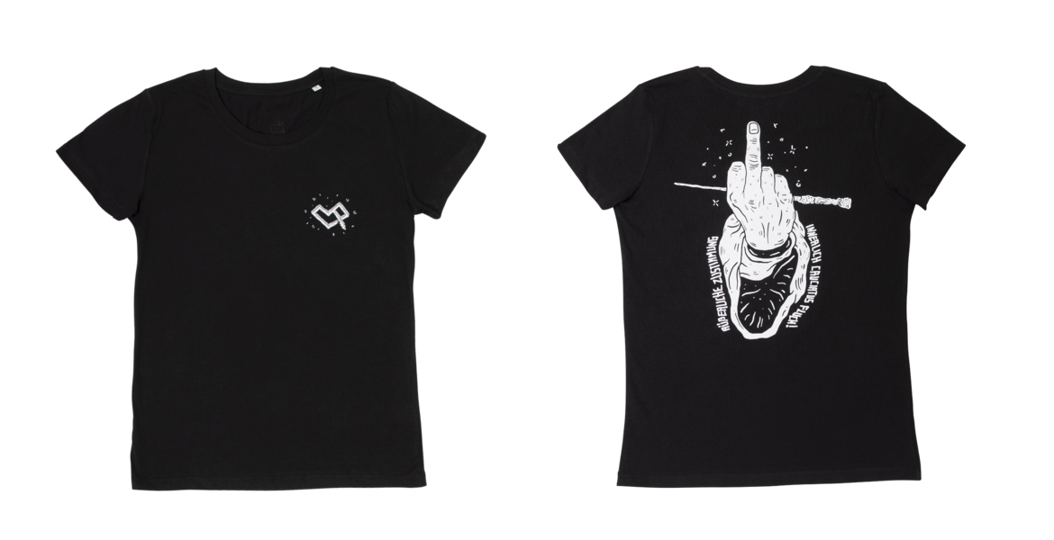 SALE • Mein Hass Shirt, in Schwarz | Mädels
