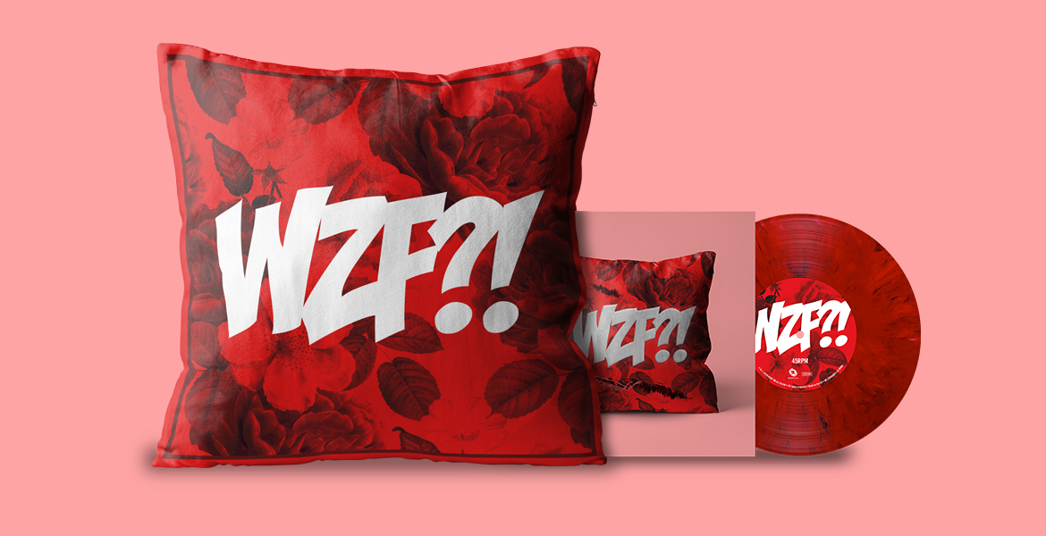 WZF?! Vinyl & Kissenbezug,
