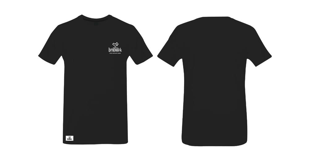 T-Shirt – Logo, in schwarz