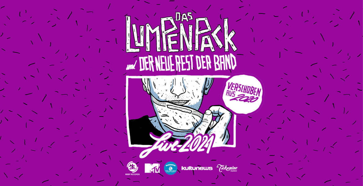 Tickets Das Lumpenpack, Das Lumpenpack & der neue Rest der Band in Frankfurt/Main